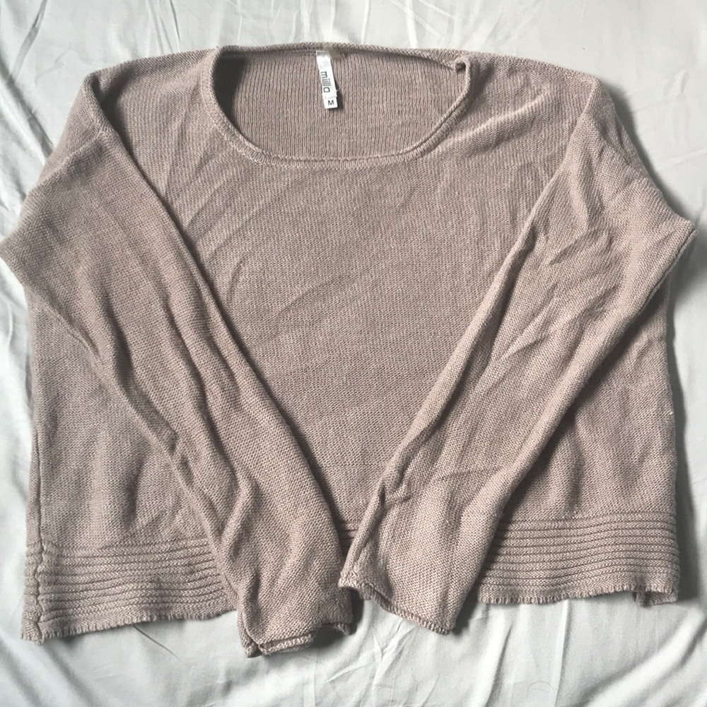 Brown sweater